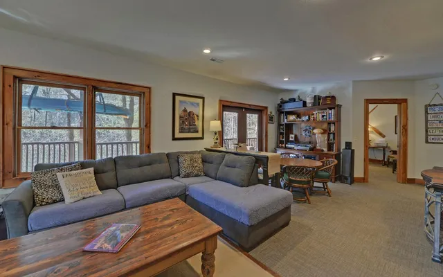 a view of mountains and valleys