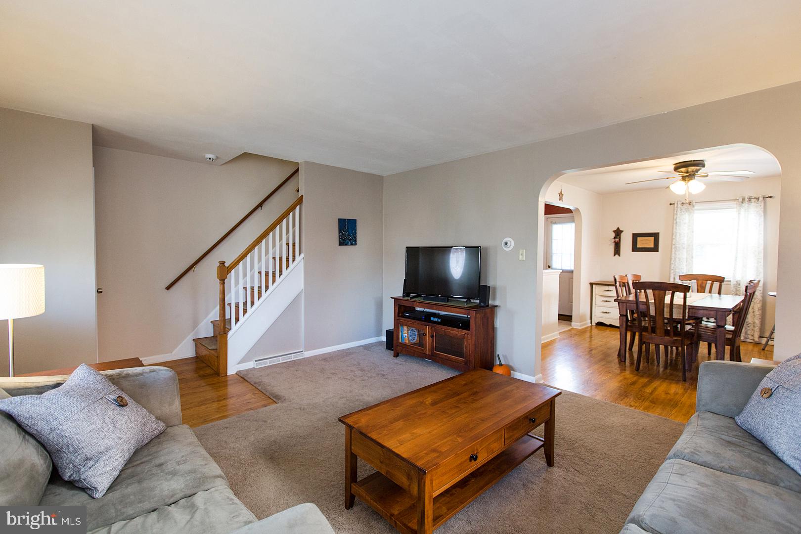 442 Charles Road Lancaster, PA 17603 - Photo 5 of 37 lovely hardwood floors, open to the dining area