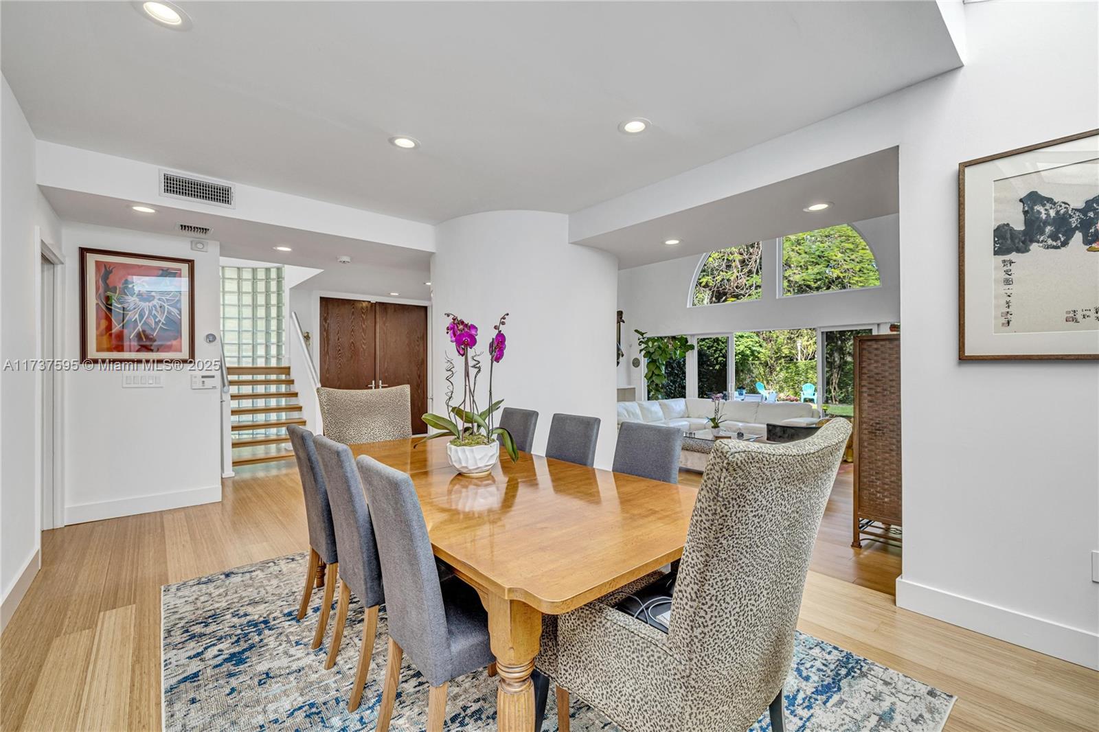 3701 Solana Road Miami, FL 33133 - Photo 7 of 38 a view of a dining room with furniture