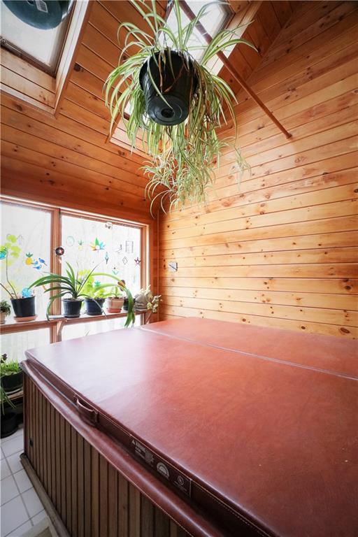 11 Alpine Road Bridgton, ME 04009 - Photo 27 of 35 Hot tub room. Hot tub is being...