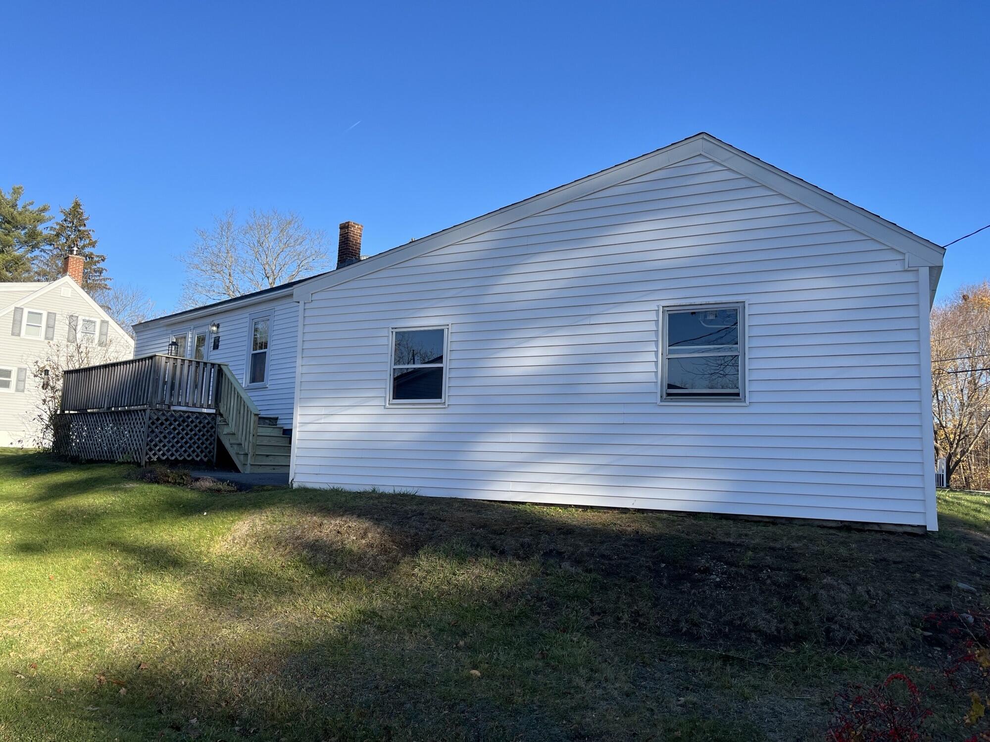 36 Central Avenue Waterville, ME 04901 - Photo 18 of 18 garage rear
