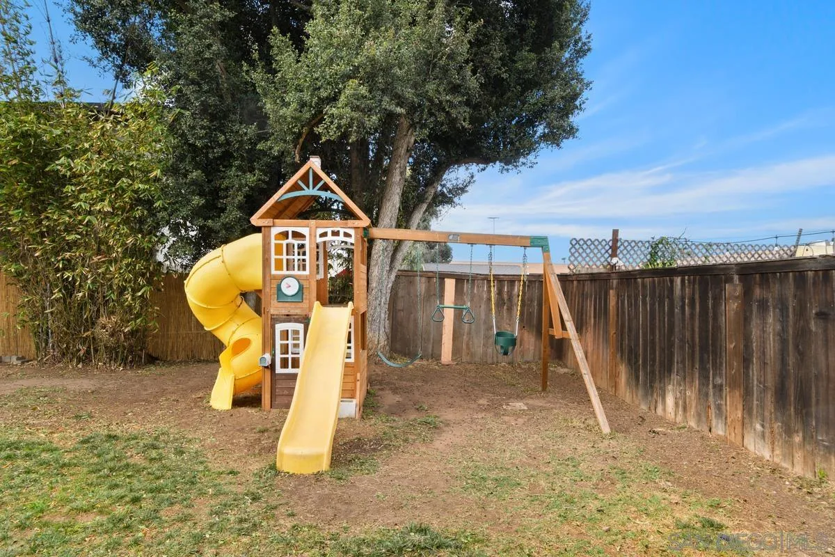 180 5th Avenue Chula Vista, CA 91910 - Photo 13 of 18 a utility room with dryer and trees