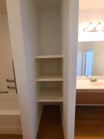 a view of empty room