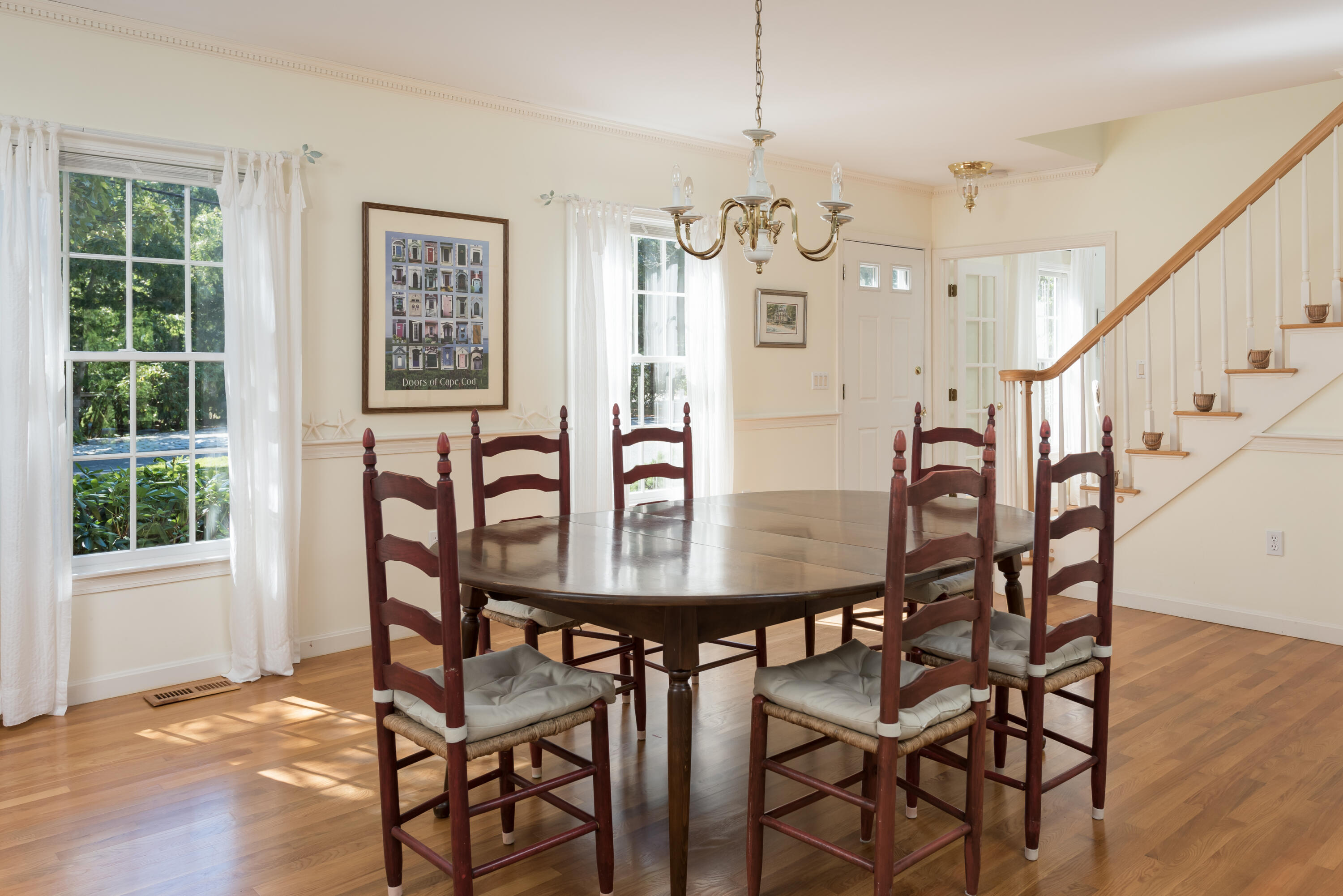 280 Lower County Road Harwich Port, MA 02646 - Photo 10 of 34 a view of a dining room with furniture and window