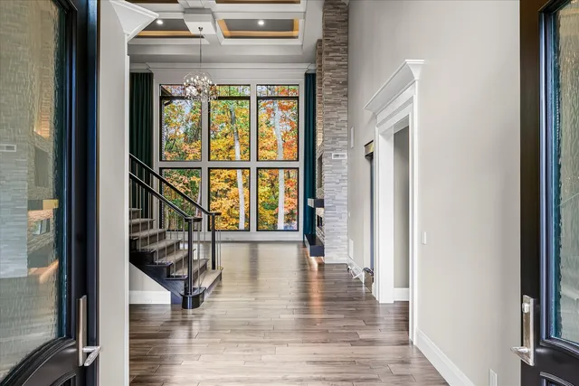 a close view of dining table