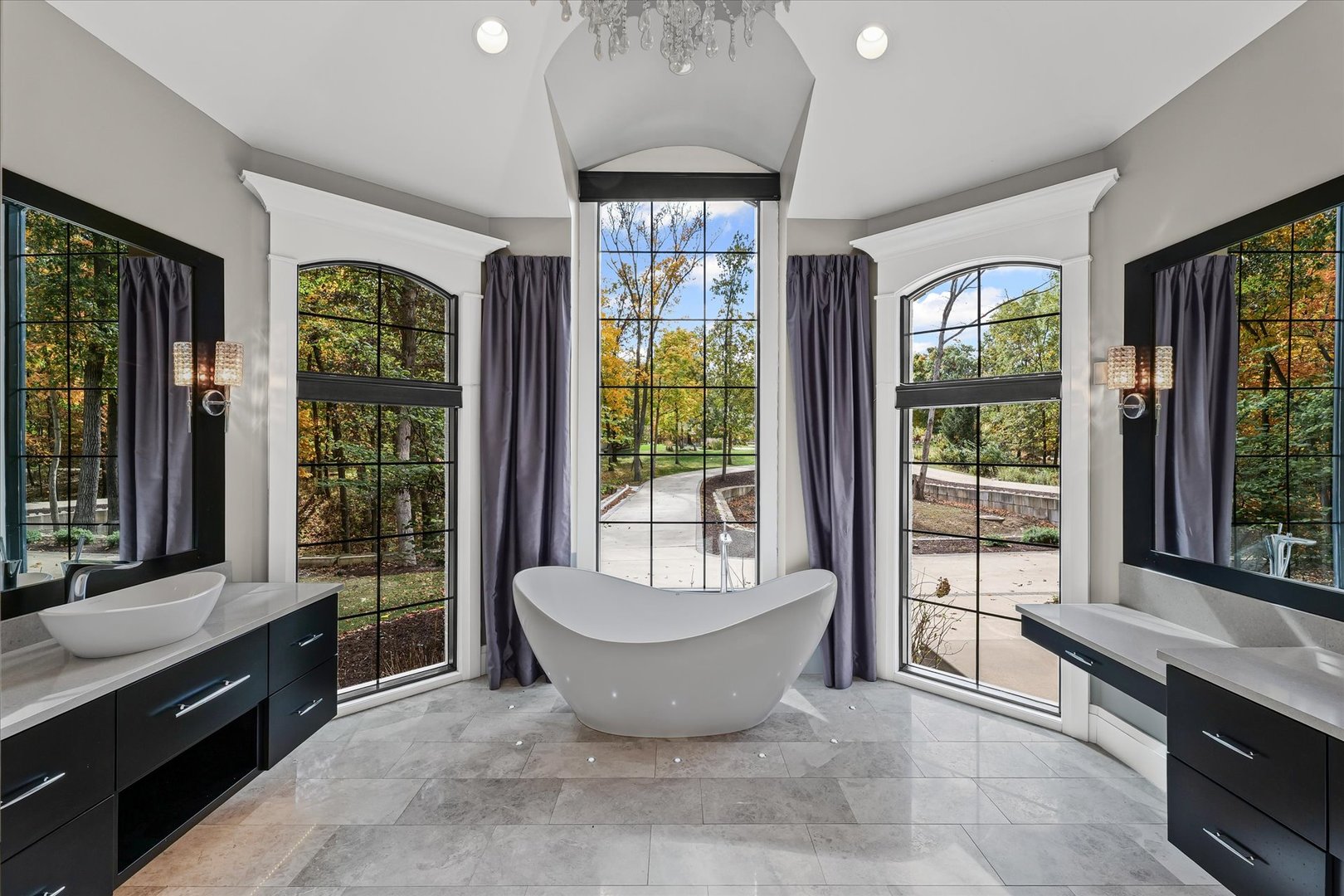1410 East White Oak Road Mahomet, IL 61853 - Photo 77 of 140 a spacious bathroom with a tub and window
