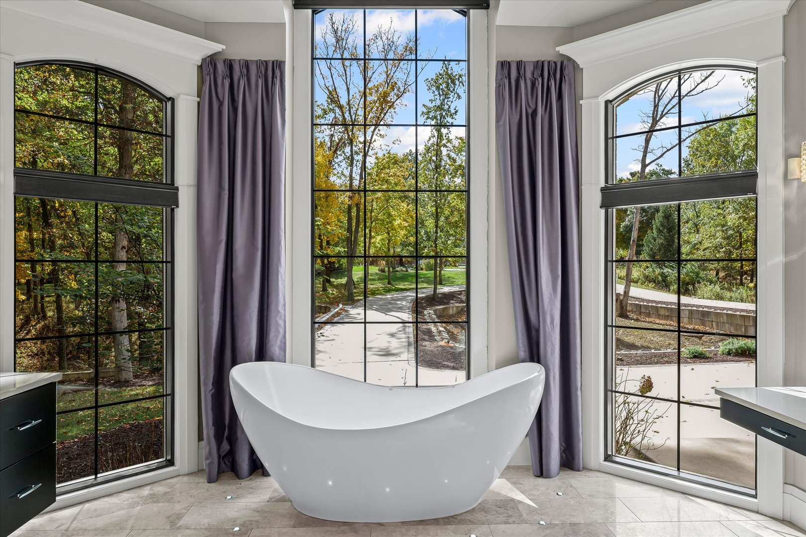 1410 East White Oak Road Mahomet, IL 61853 - Photo 78 of 140 a white bath tub sitting in front of a window