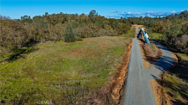 a view of backyard with green space