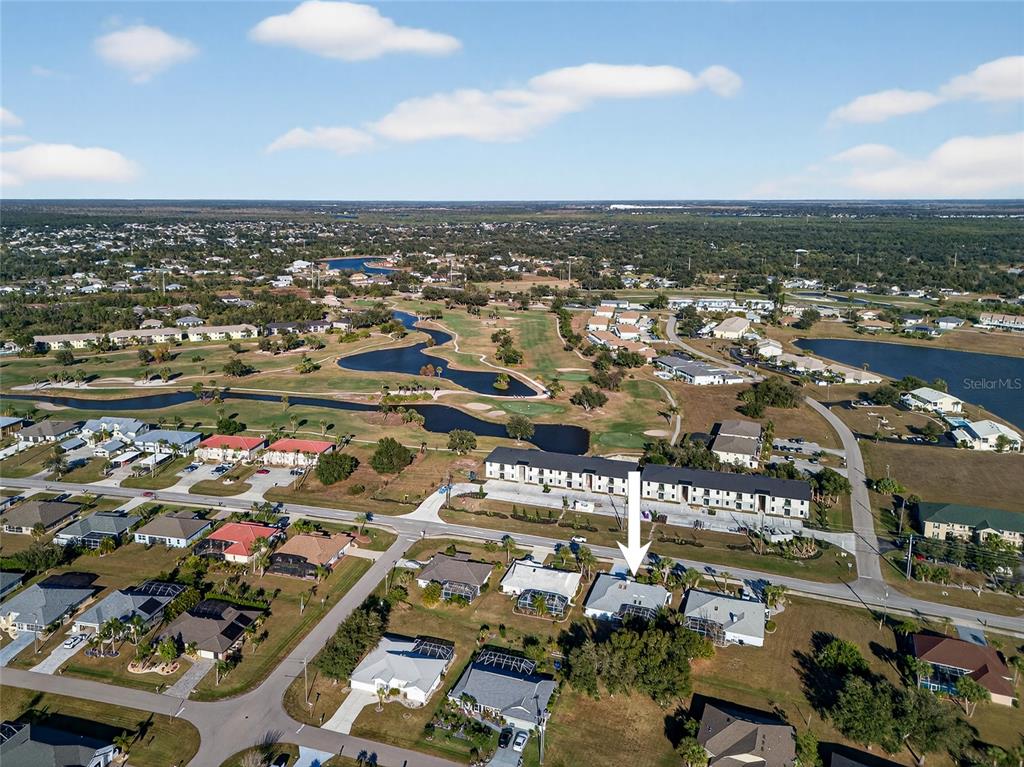 1421 Rio De Janeiro Avenue Punta Gorda, FL 33983 - Photo 33 of 34 an aerial view of a city
