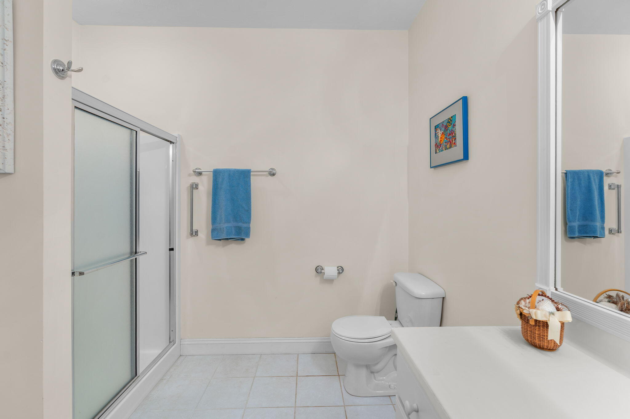 208 Rock Landing Road Mashpee, MA 02649 - Photo 17 of 32 a bathroom with a toilet sink and tub