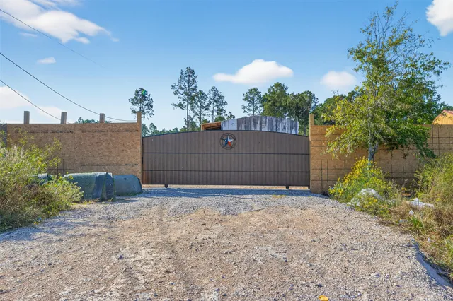 a backyard of a house