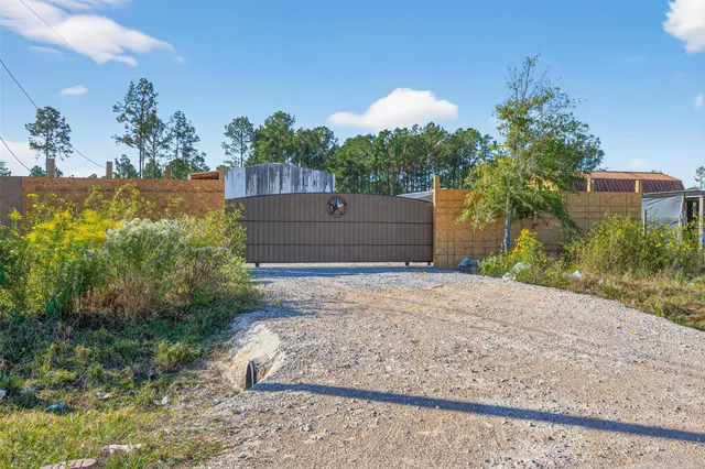 a backyard of a house