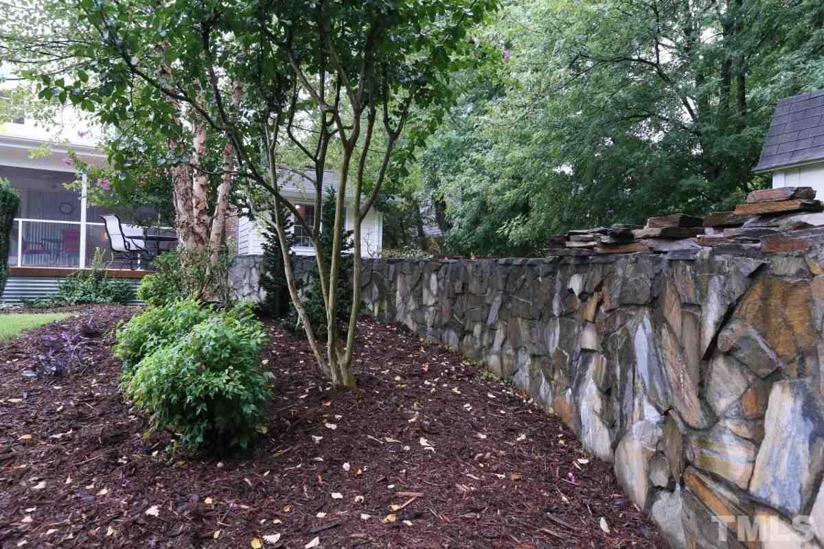 1013 Deerfield Road Raleigh, NC 27609 - Photo 15 of 25 a view of a forest with trees
