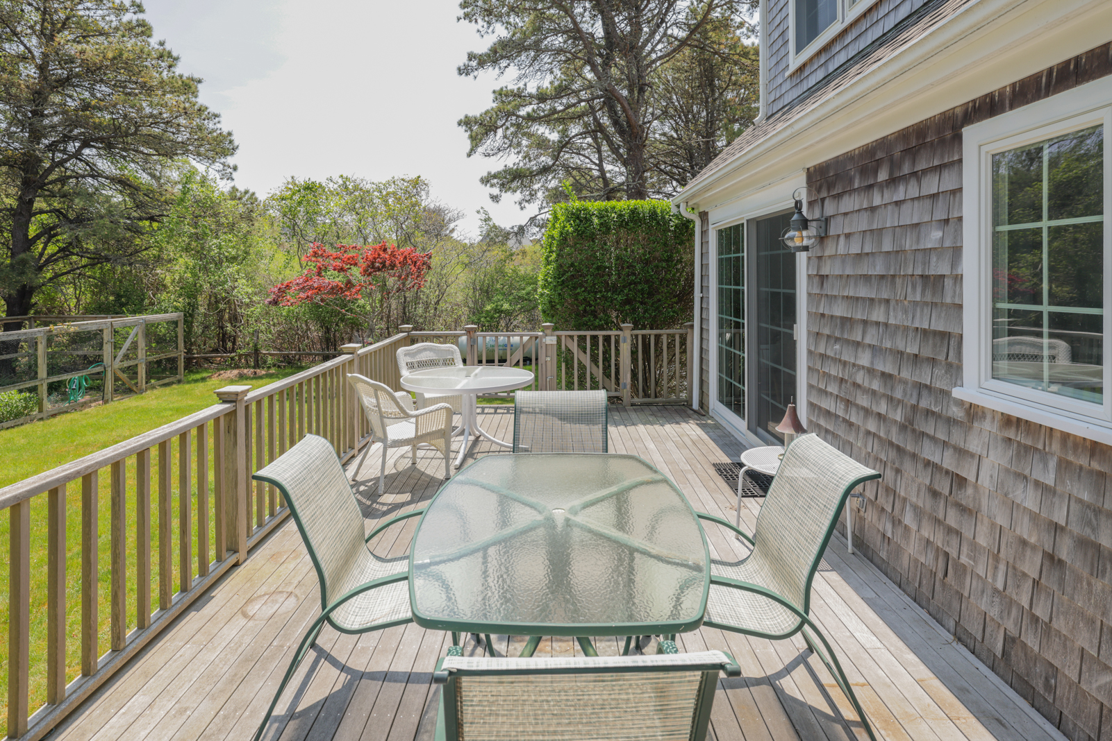 15 Swift Rock Road Nantucket, MA 02554 - Photo 32 of 32 a view of balcony with furniture