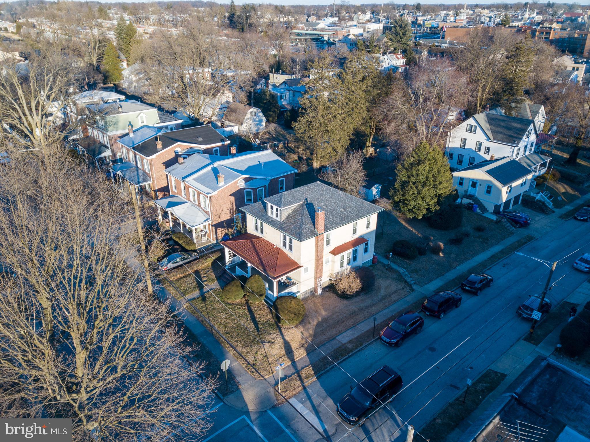 121 Ryers Avenue Cheltenham, PA 19012 - Photo 24 of 29 Aerial view of front of home.