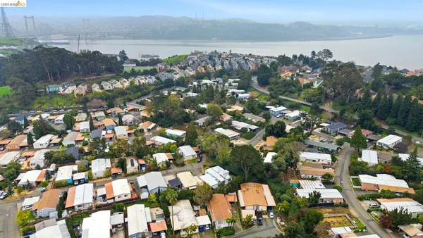 a house with trees in front of it