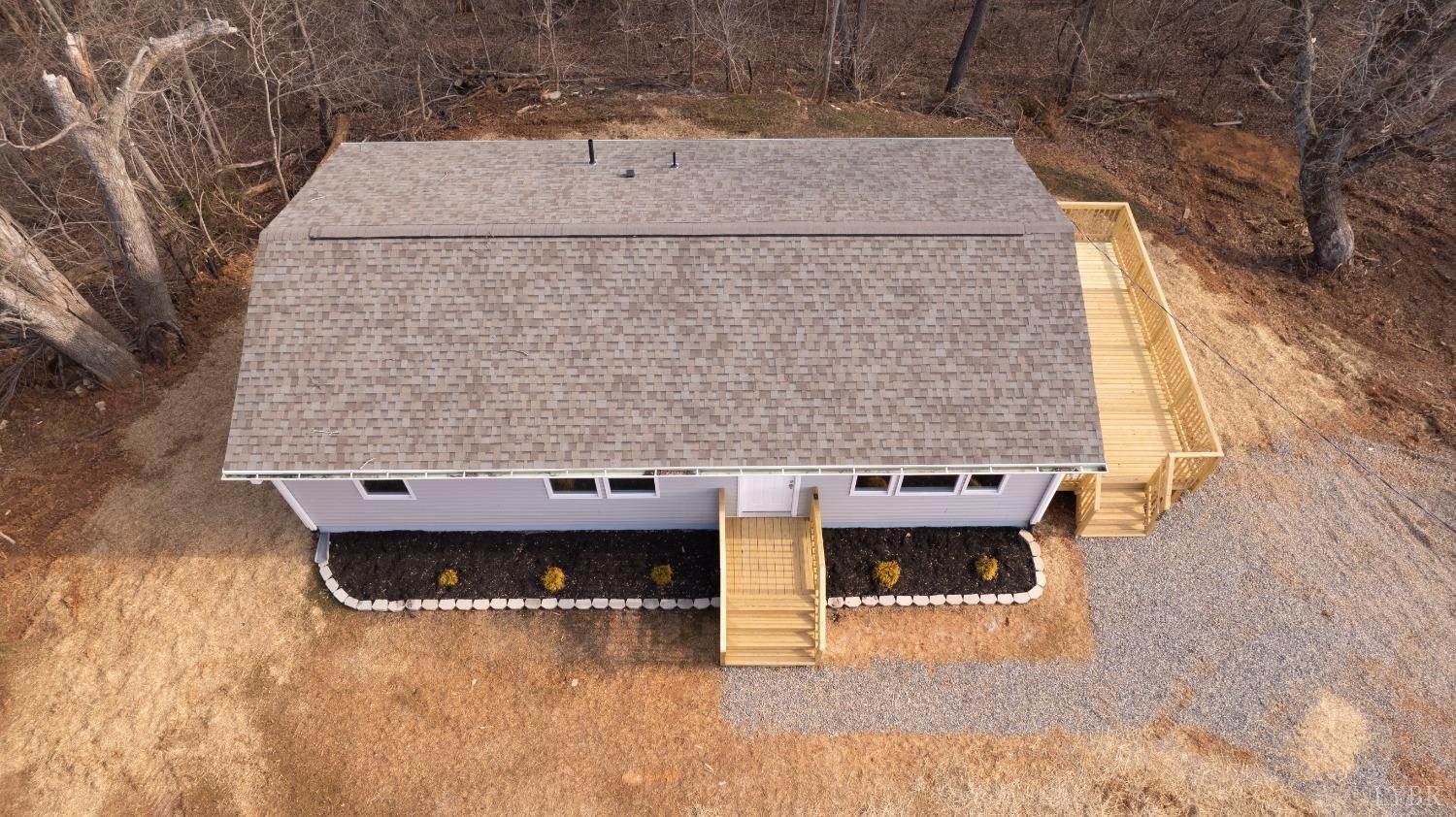3936 Goodview Road Goodview, VA 24095 - Photo 3 of 29 an aerial view of a house with a yard