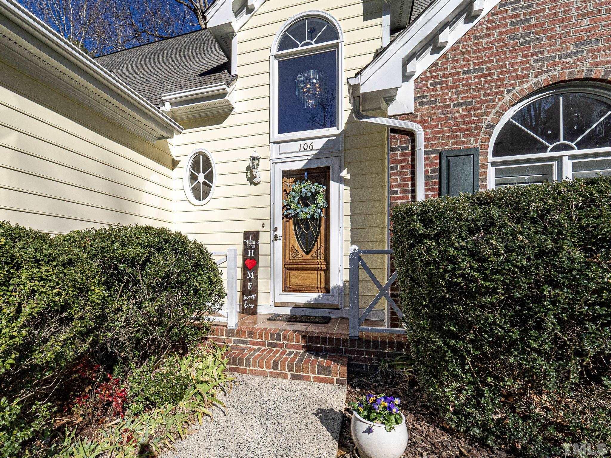 106 Kingsmill Road Cary, NC 27511 - Photo 3 of 31 a front view of a house