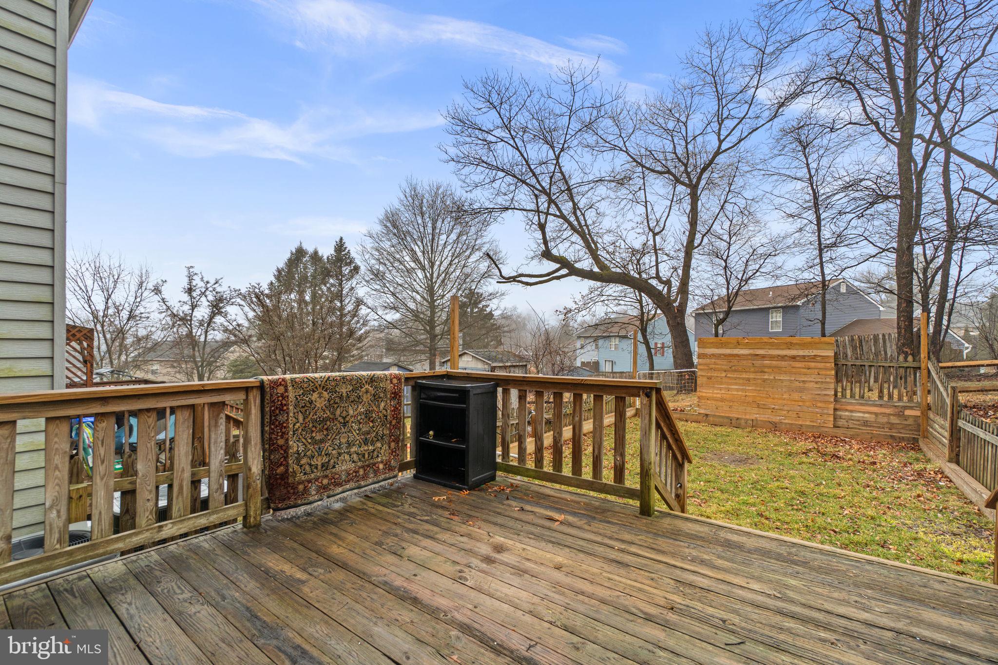 930 Gaming Square Hampstead, MD 21074 - Photo 34 of 36 a view of wooden deck with a barbeque and wooden fence