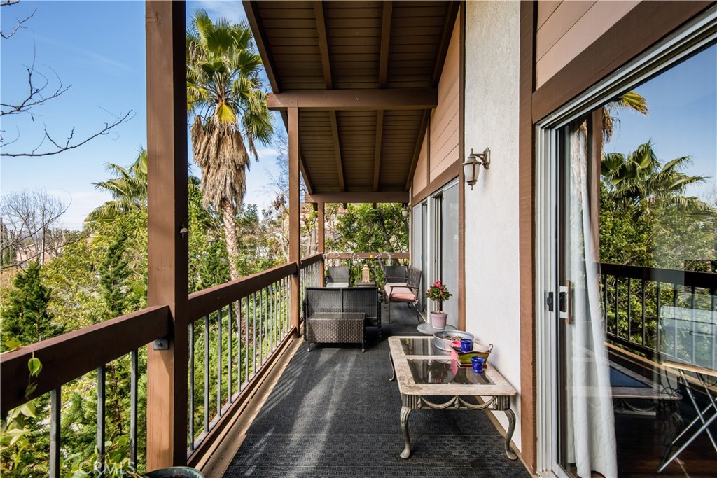 1036 Sherlock Drive Burbank, CA 91501 - Photo 13 of 28 a view of balcony with furniture