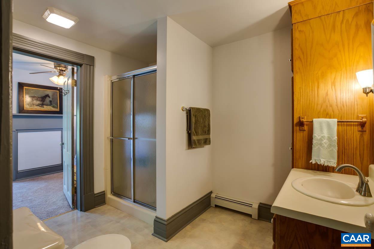 5407 South Blue Ridge Turnpike Rochelle, VA 22738 - Photo 39 of 72 a bathroom with a sink and a mirror