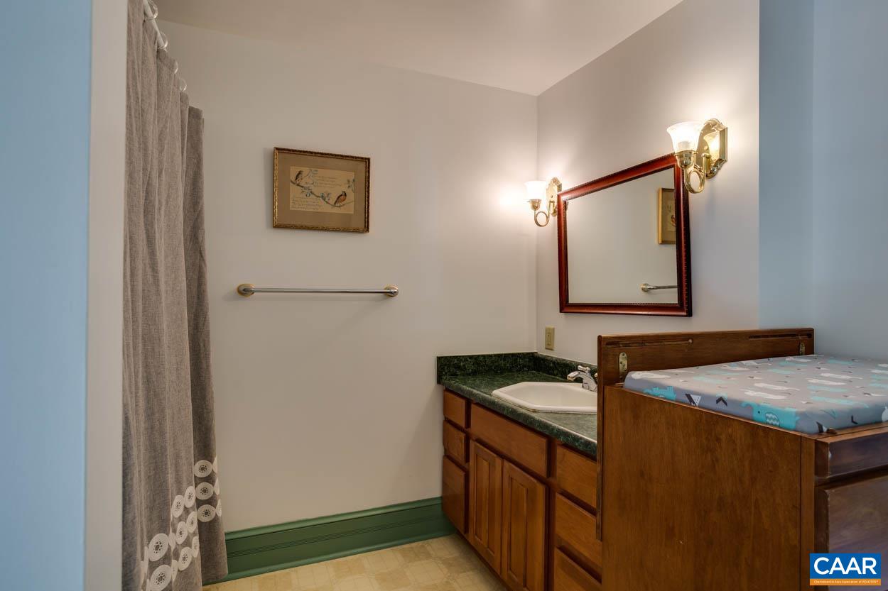 5407 South Blue Ridge Turnpike Rochelle, VA 22738 - Photo 42 of 72 a bathroom with a sink and a mirror