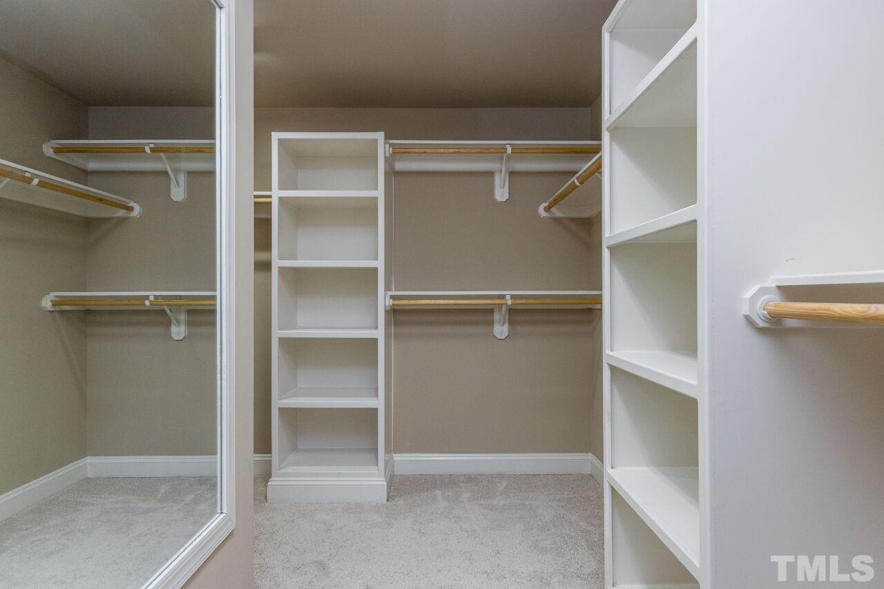 1340 Trinity Road Cary, NC 27513 - Photo 20 of 30 a view of an empty walk in closet
