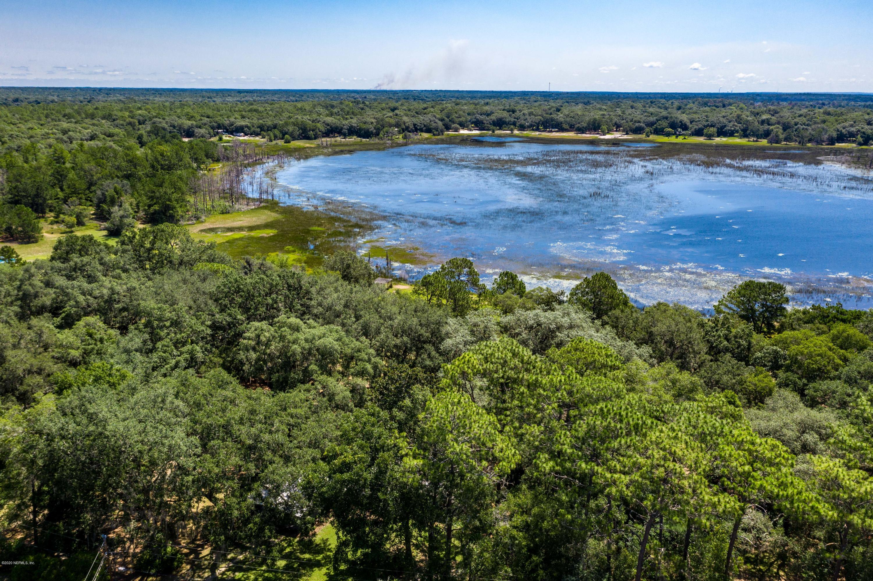 156 Swan Lake Road Melrose, FL 32666 - Photo 5 of 64 Aerial Lake View 2