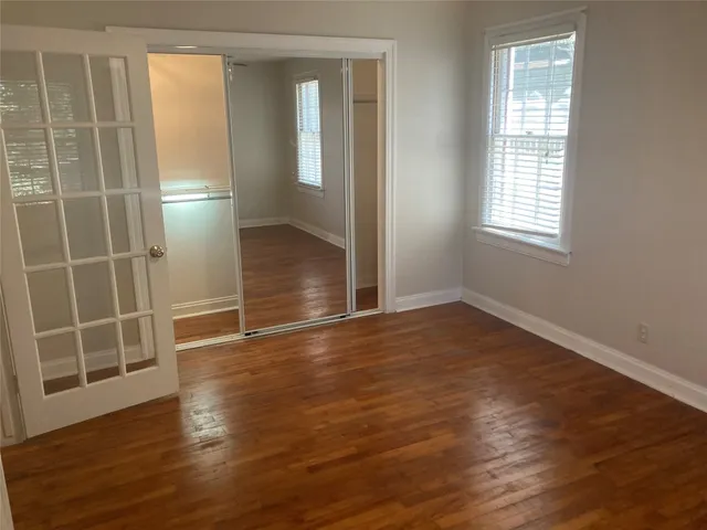 wooden floor in a gallery