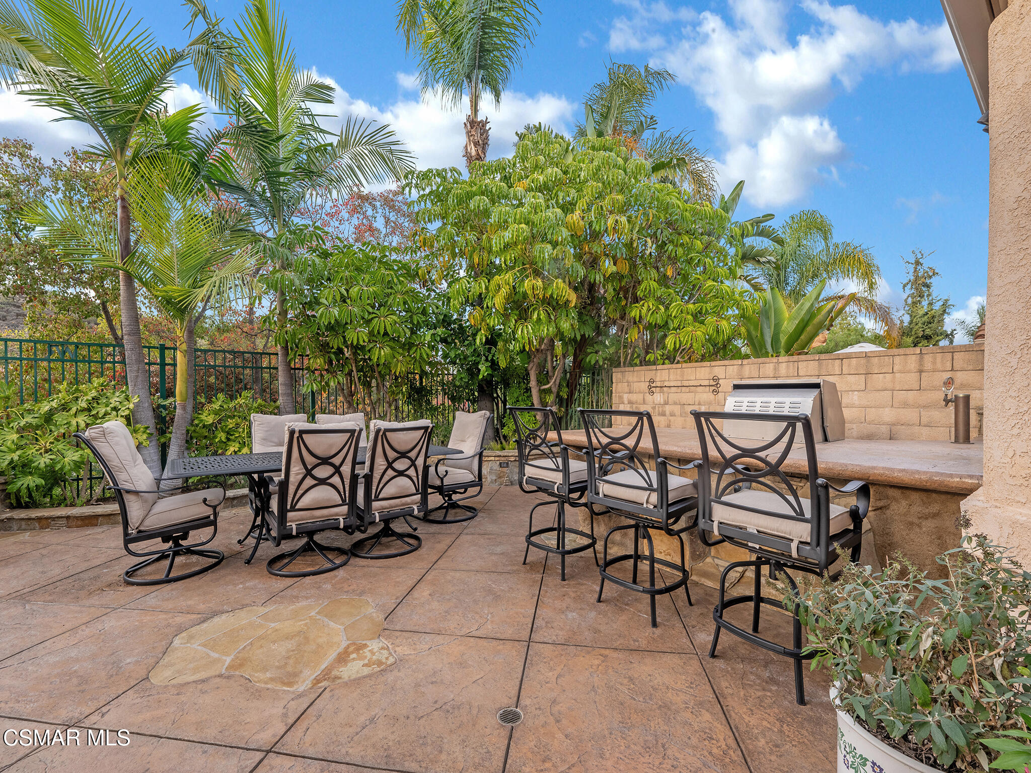 625 Sedgeworth Court Simi Valley, CA 93065 - Photo 36 of 44 a view of backyard with outdoor seating and plants