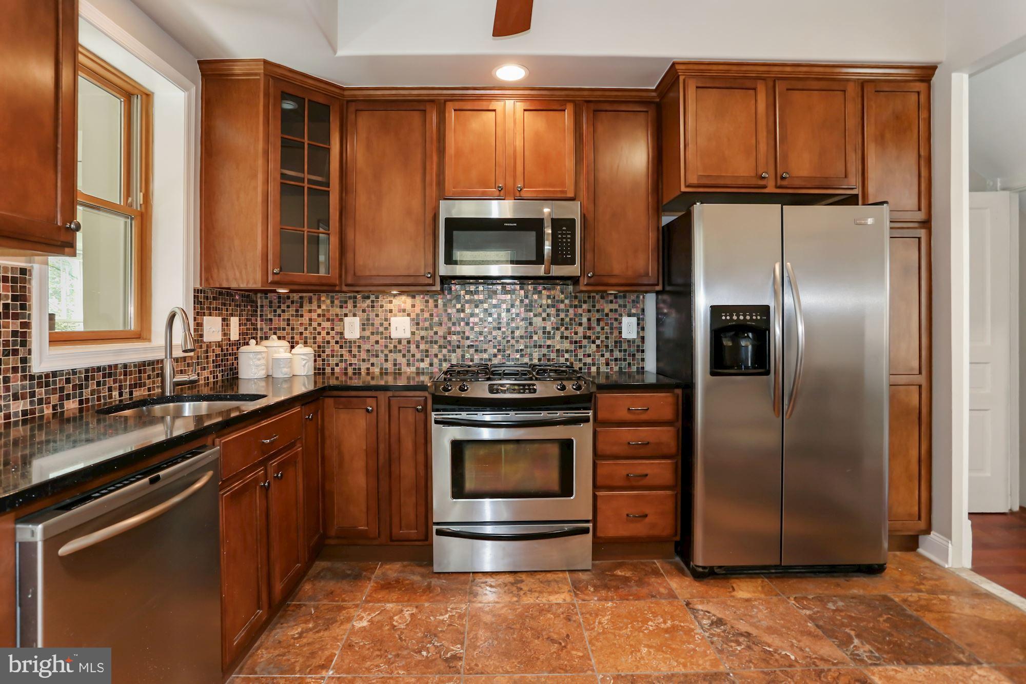 736 Gresham Place Northwest Washington, DC 20001 - Photo 6 of 23 Gourmet Kitchen with Stainless Steel Appliances
