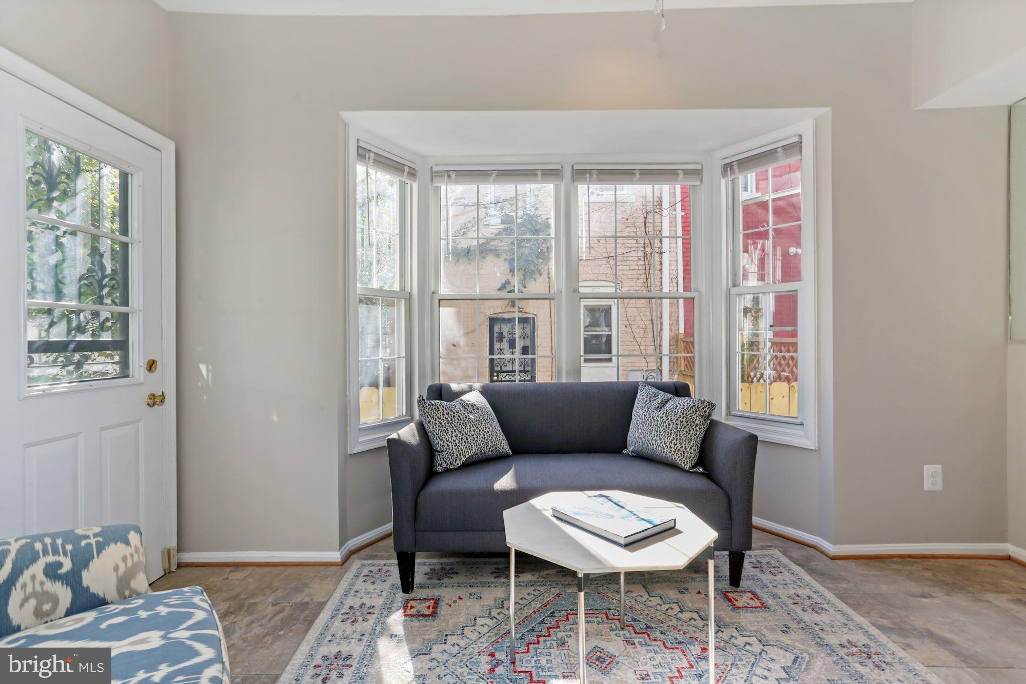 736 Gresham Place Northwest Washington, DC 20001 - Photo 9 of 23 Warm and Inviting Sunroom