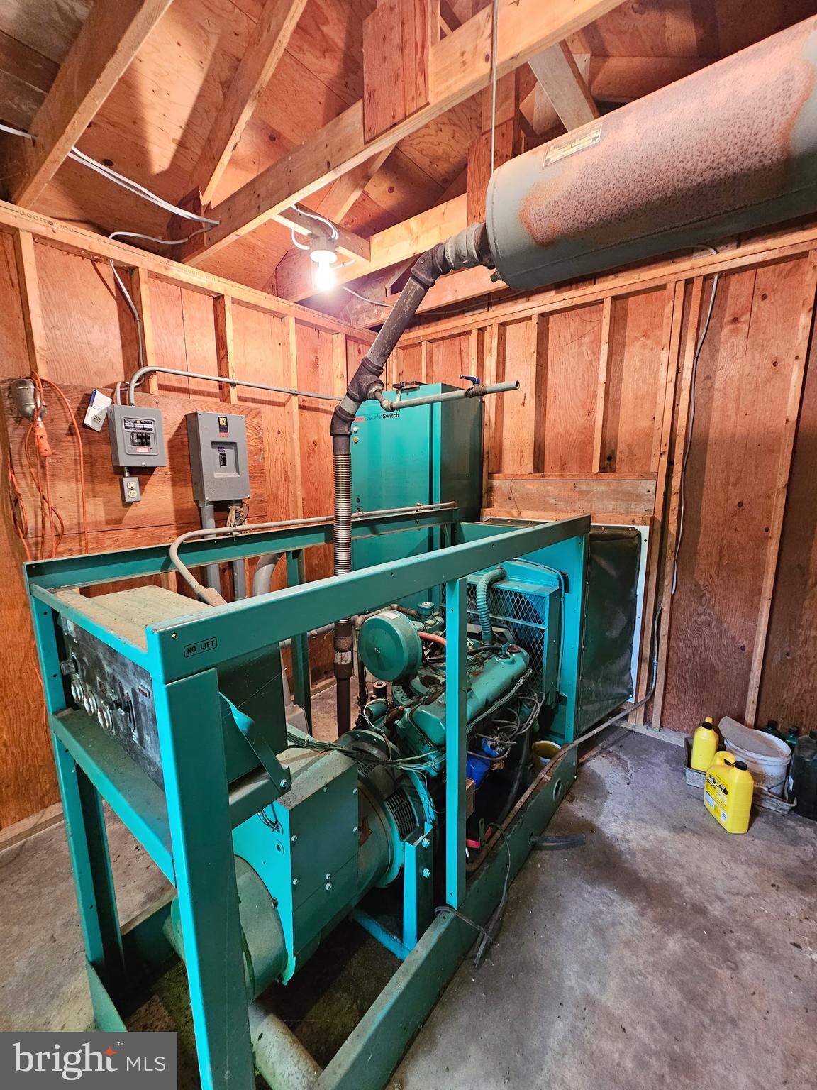 4419 Cooper Road Eden, MD 21822 - Photo 108 of 146 Large Generator in dedicated brick shed