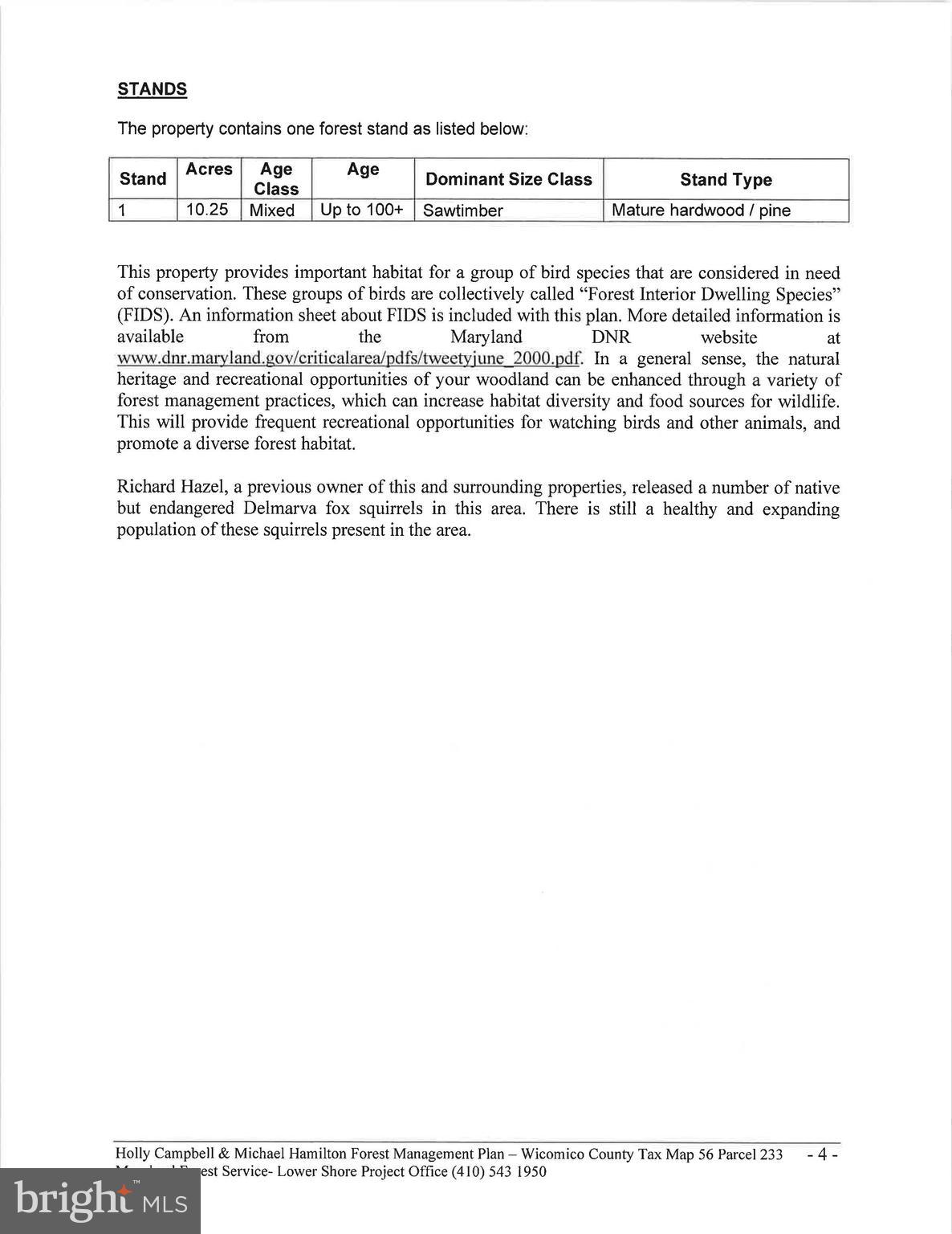 4419 Cooper Road Eden, MD 21822 - Photo 131 of 146 Forestry Plan