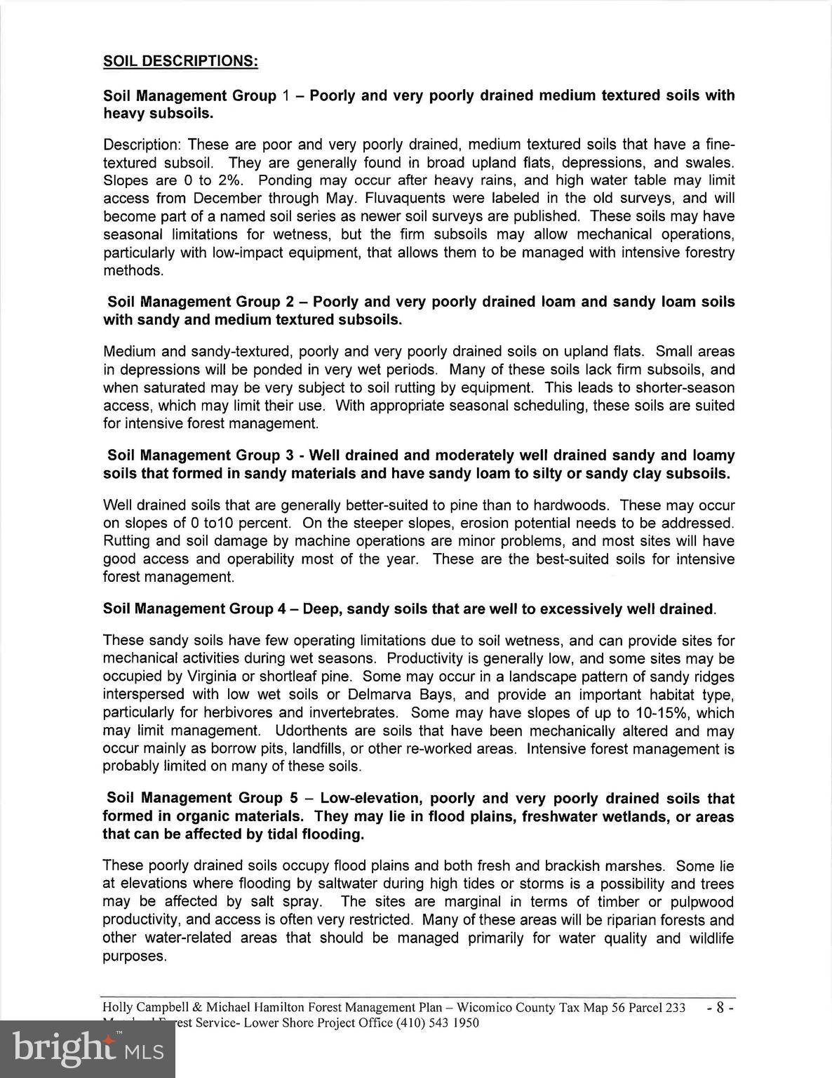 4419 Cooper Road Eden, MD 21822 - Photo 135 of 146 Forestry Plan