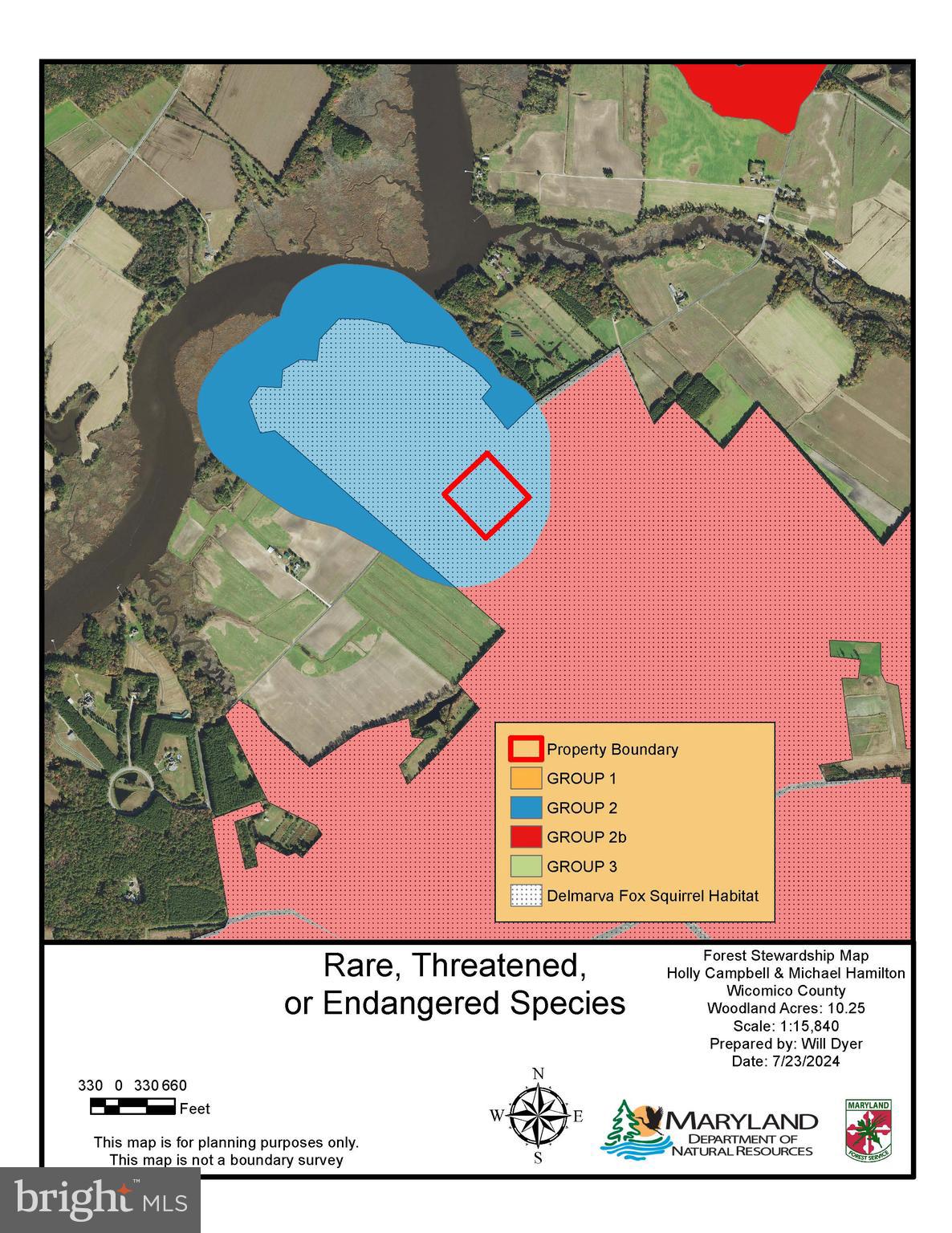 4419 Cooper Road Eden, MD 21822 - Photo 143 of 146 Forestry Plan
