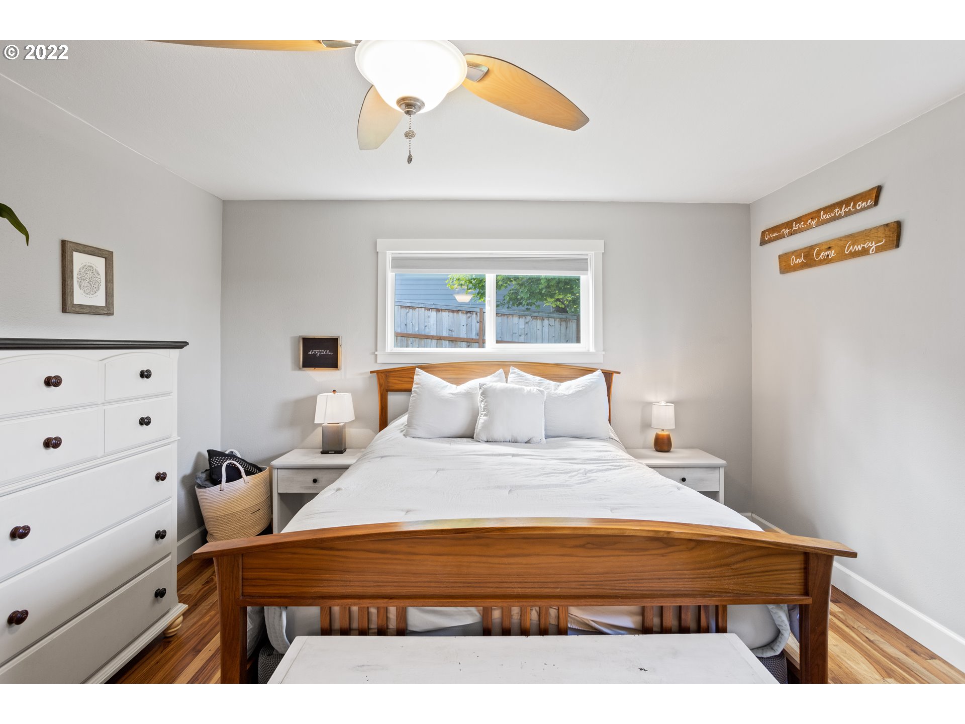 1174 Southwest Maple Street Dallas, OR 97338 - Photo 13 of 32 a bedroom with a bed and window