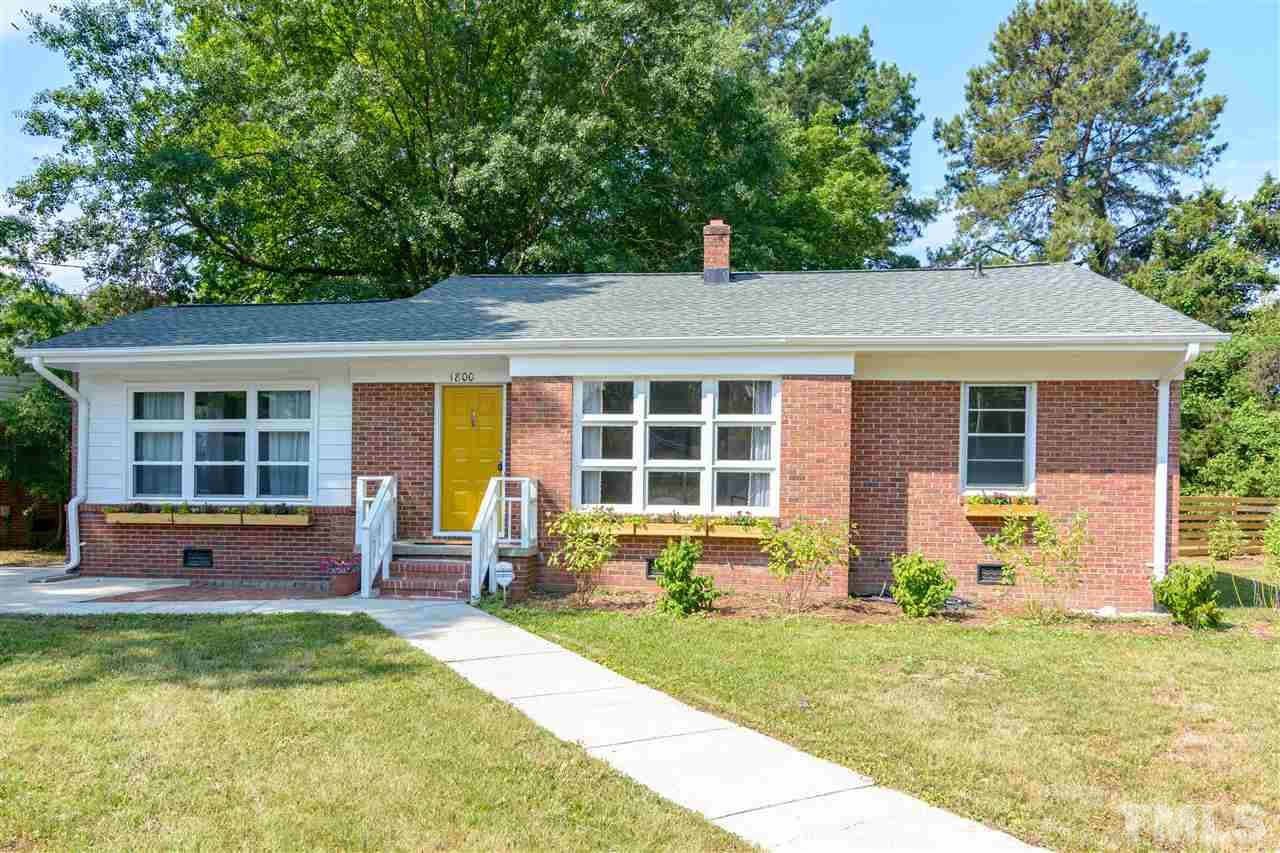 1800 Charles Raleigh, NC 27610 - Photo 1 of 28 a front view of house with yard and outdoor seating