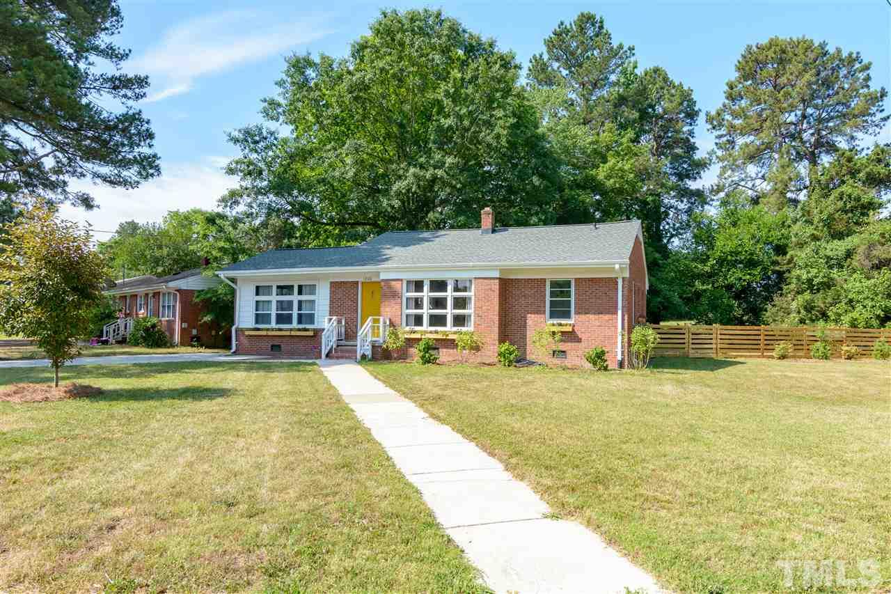 1800 Charles Raleigh, NC 27610 - Photo 27 of 28 a view of a house with swimming pool and a yard with a slide