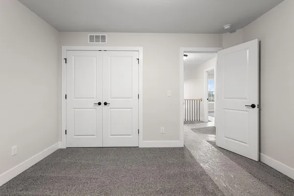 a view of closet area
