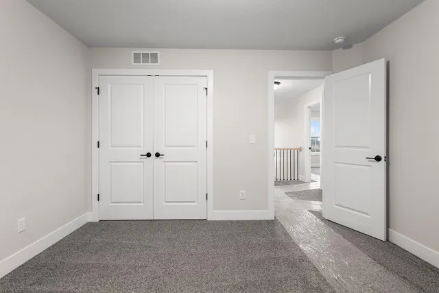 a view of closet area