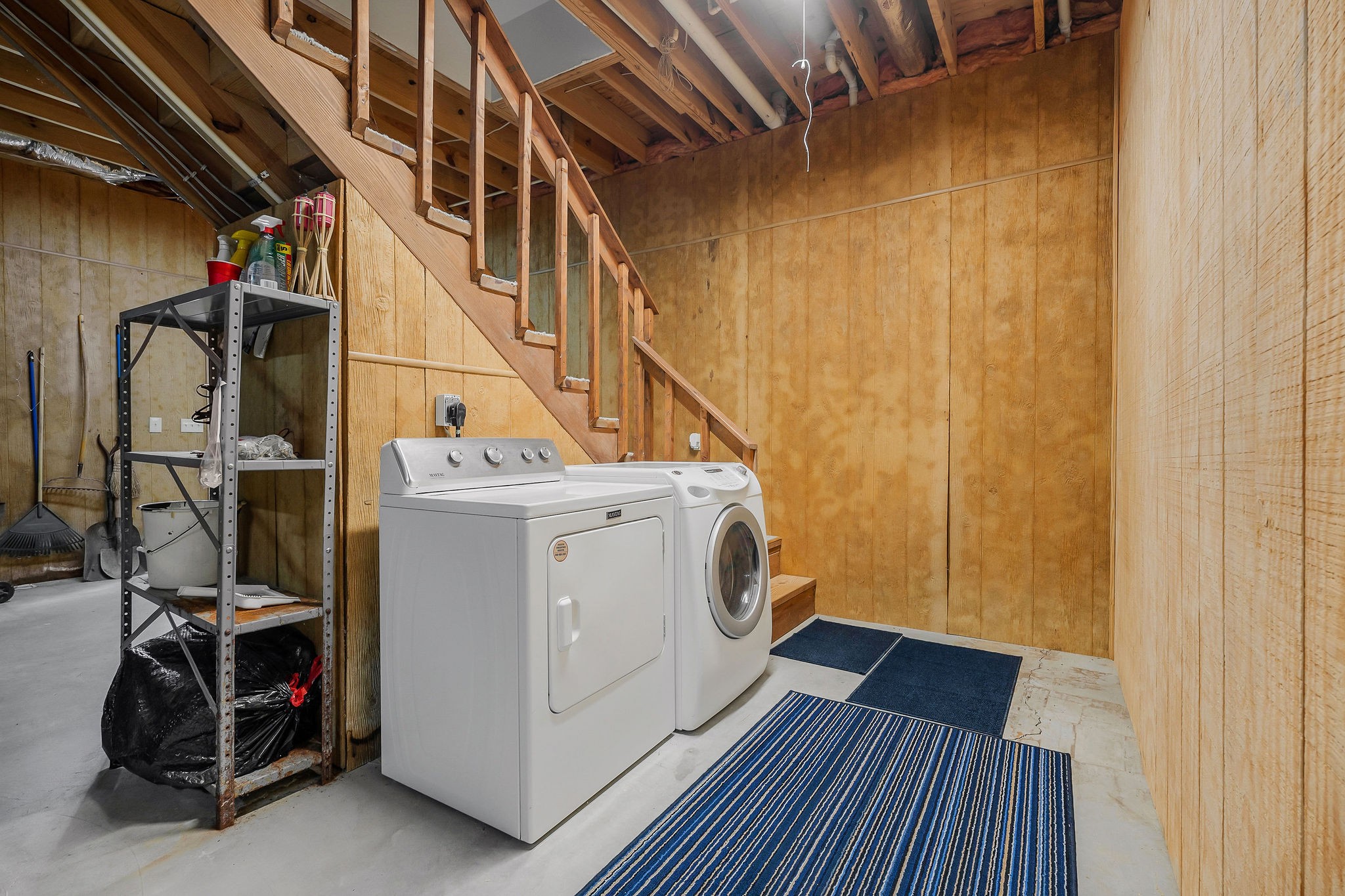 308 Cosby Parris Road Byrdstown, TN 38549 - Photo 27 of 32 a utility room with dryer and washer