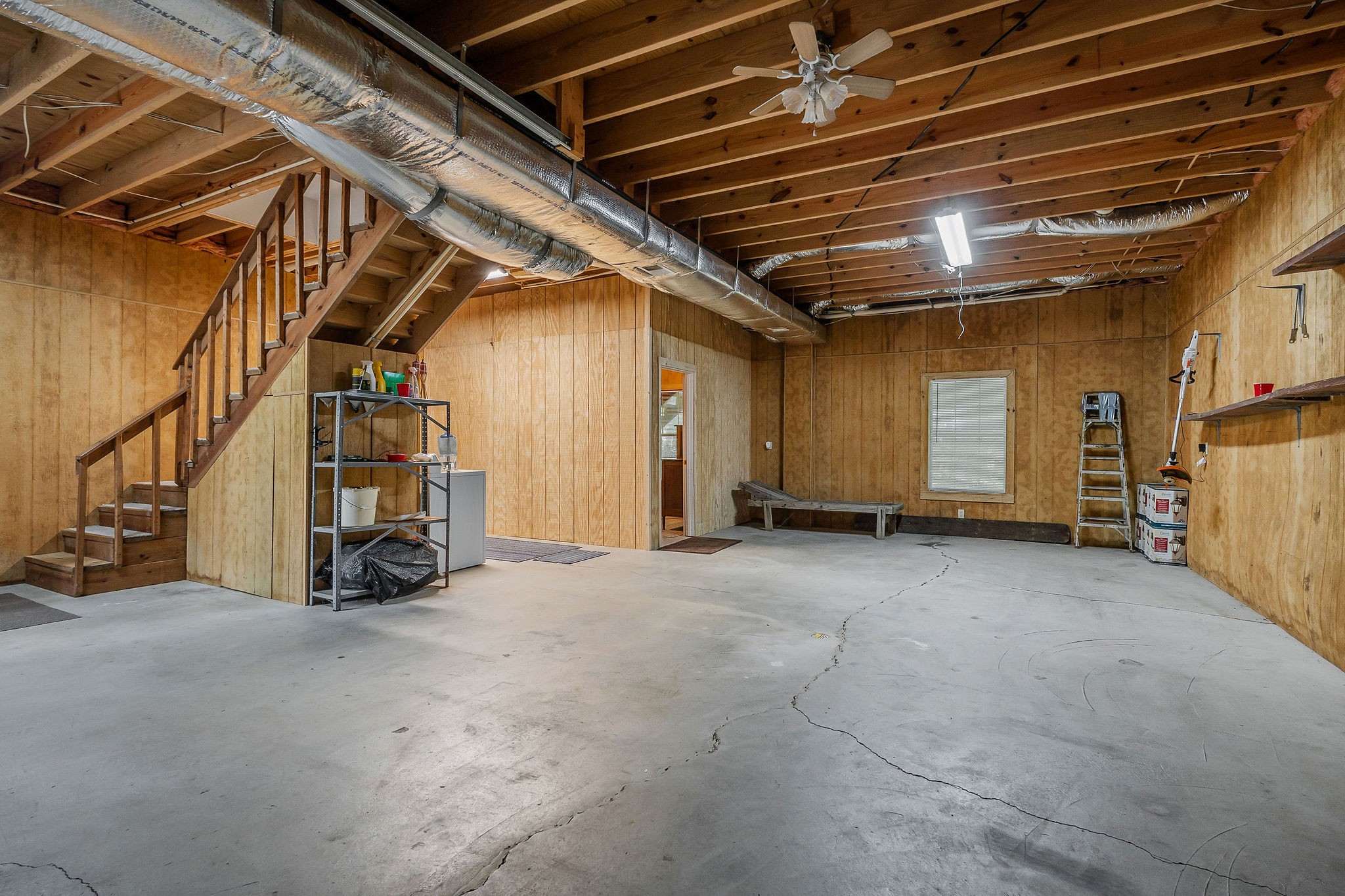 308 Cosby Parris Road Byrdstown, TN 38549 - Photo 30 of 32 a view of an empty room with stairs