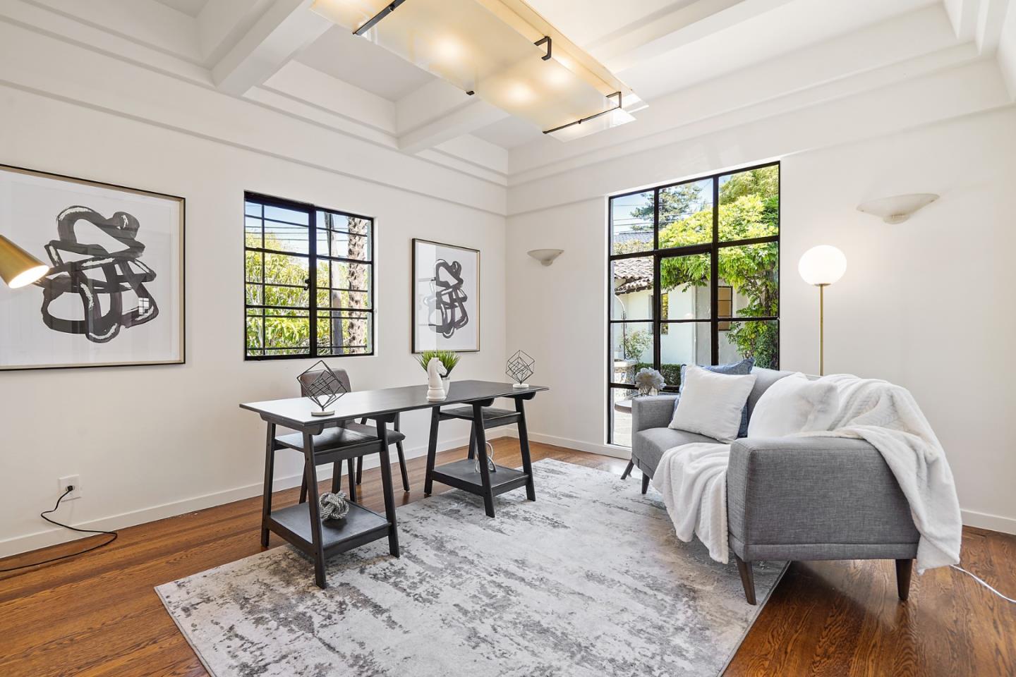 401 Parrott Drive San Mateo, CA 94402 - Photo 12 of 68 a living room with furniture and a window