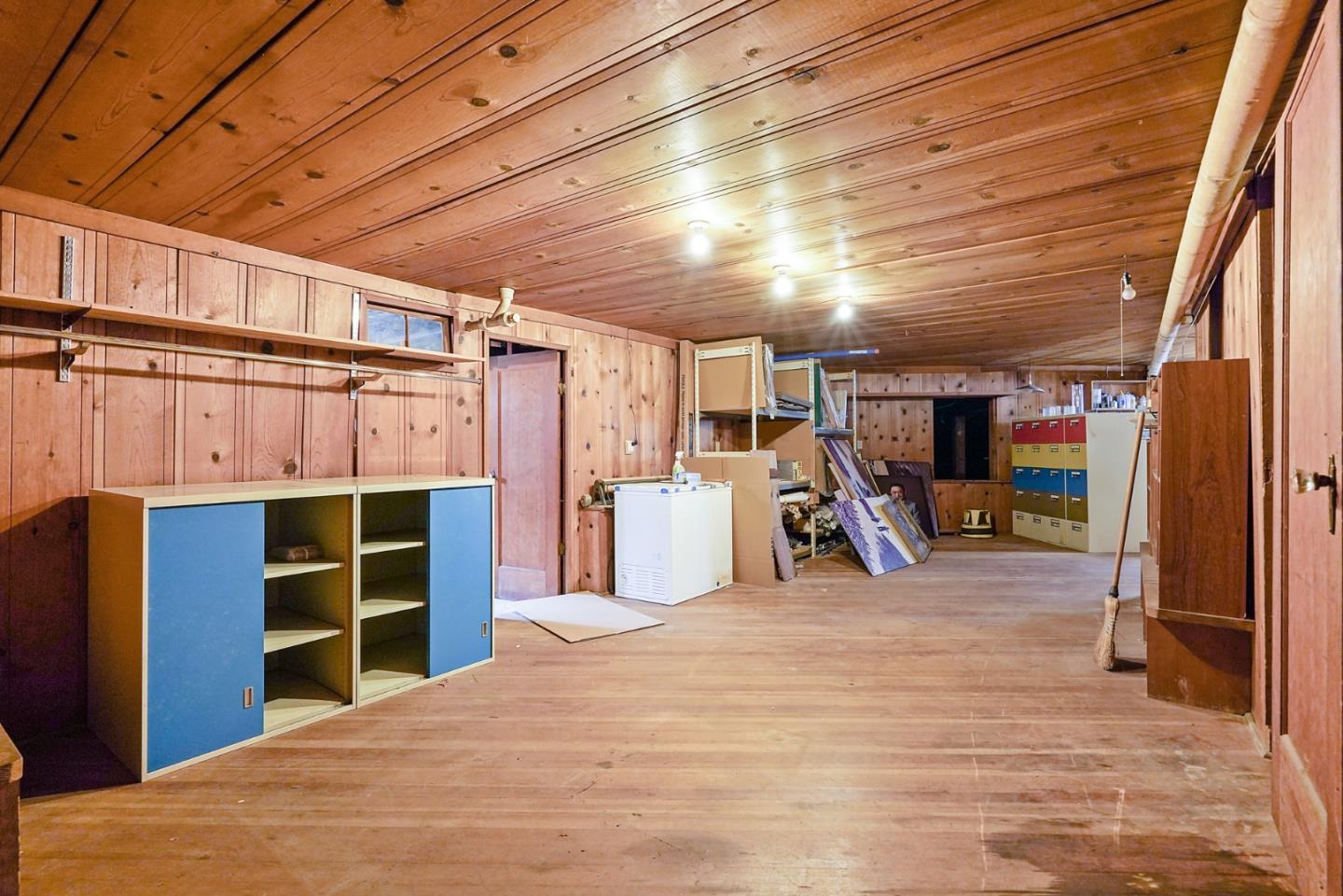 401 Parrott Drive San Mateo, CA 94402 - Photo 53 of 68 a view of a room with air conditioner duct and materials on floor