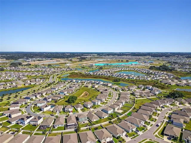 a view of an ocean and city