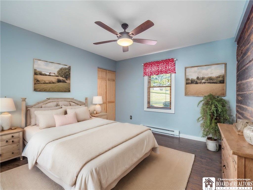 10 Dennison Road Carroll, NY 14738 - Photo 33 of 45 1st floor staged bedroom