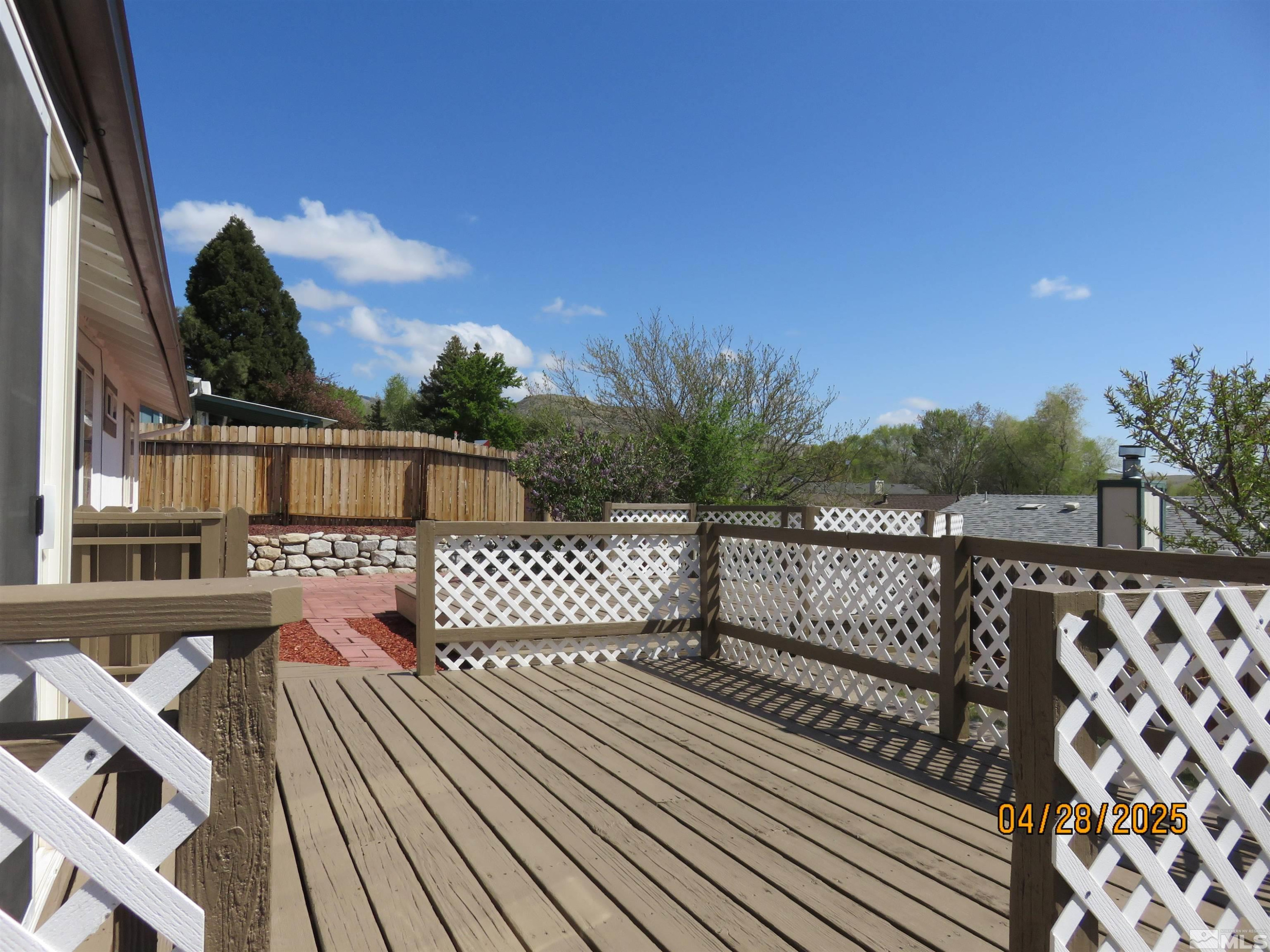 3973 Knoblock Road Carson City, NV 89706 - Photo 38 of 39 a view of balcony with wooden floor