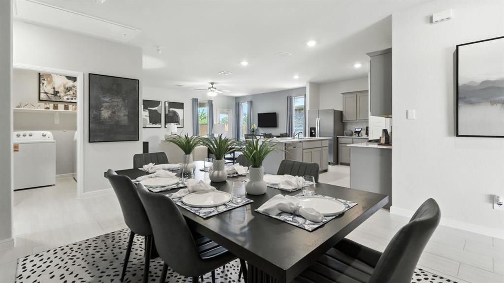 304 Perk Street Keene, TX 76059 - Photo 7 of 34 a view of a dining room with furniture