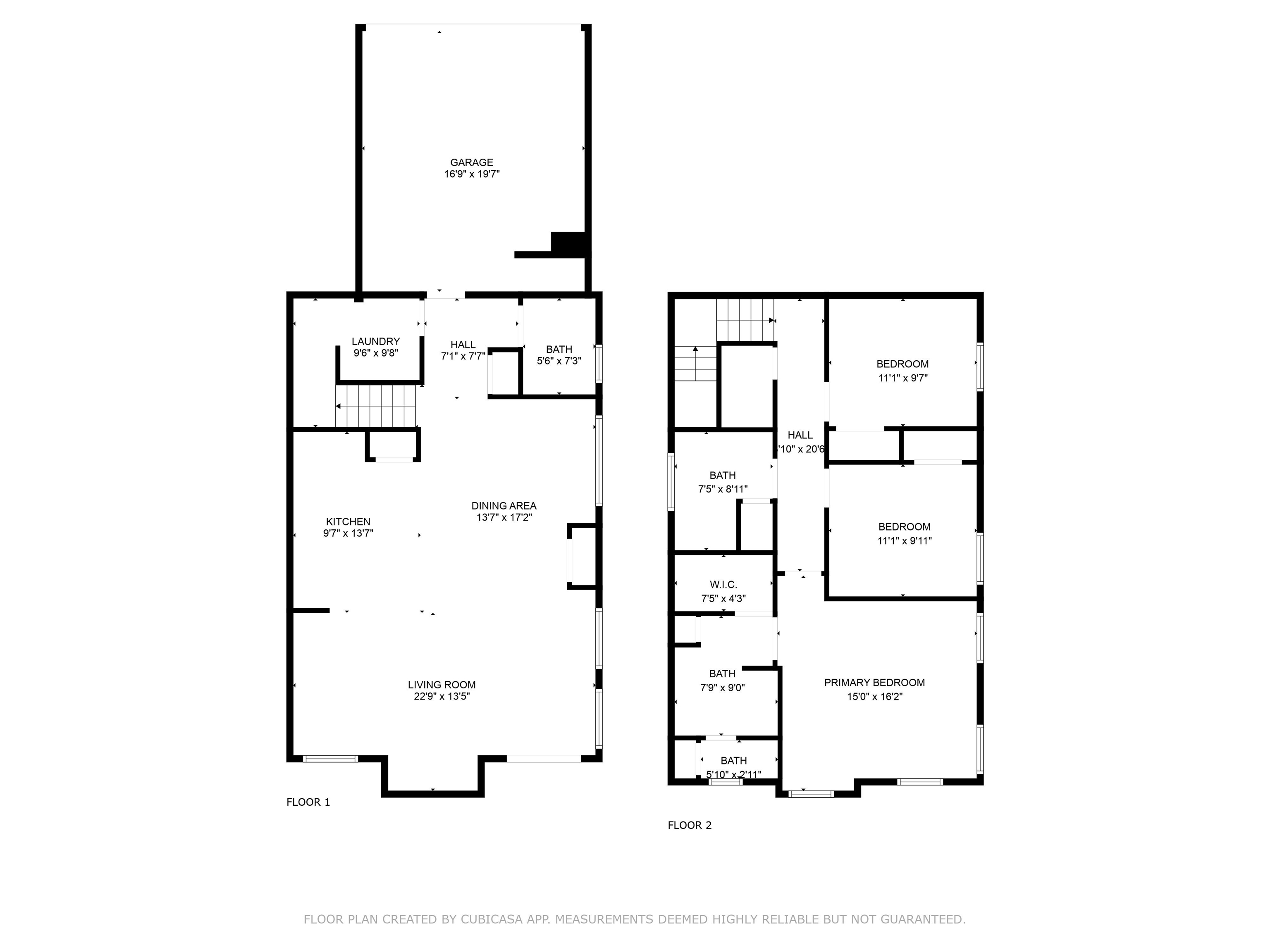 6811 Spaniel Drive, Unit C Daphne, AL 36527 - Photo 32 of 33 Home floor plan